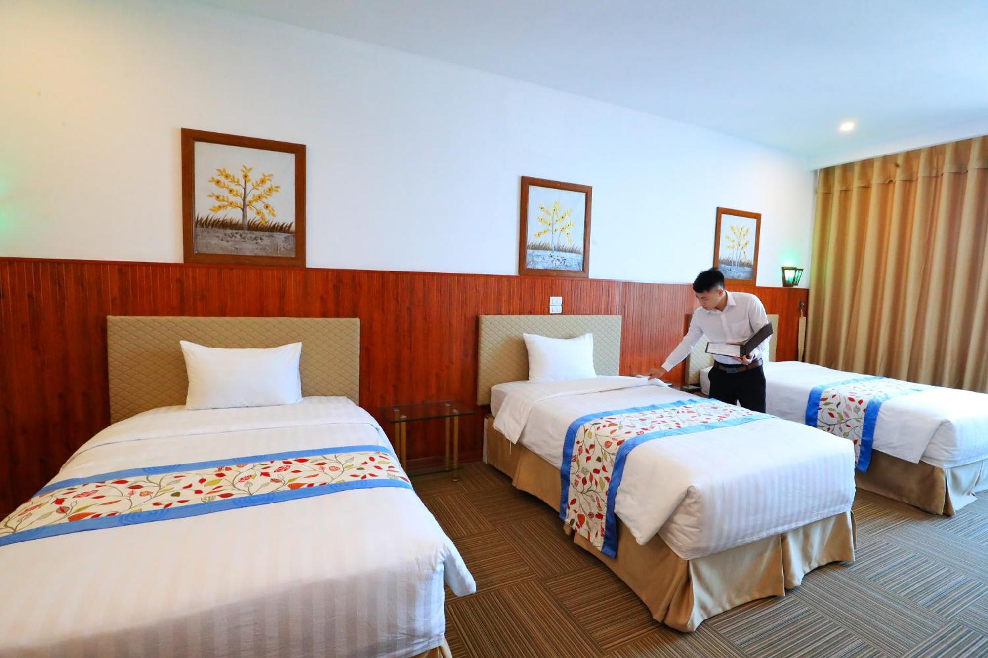 Binh An Nhien Hotel Duong Thanh Dış mekan fotoğraf